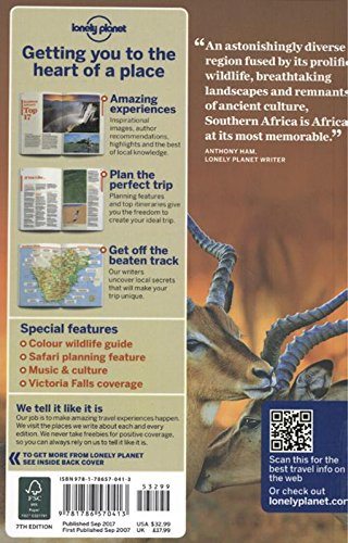 Guide de voyage (en anglais) - Africa Southern | Lonely Planet guide de voyage Lonely Planet 