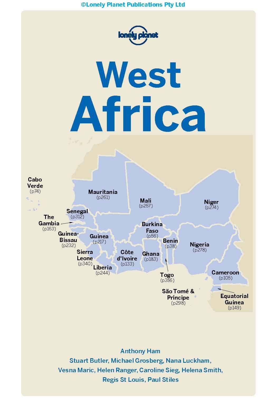 Guide de voyage (en anglais) - Africa West | Lonely Planet guide de voyage Lonely Planet 