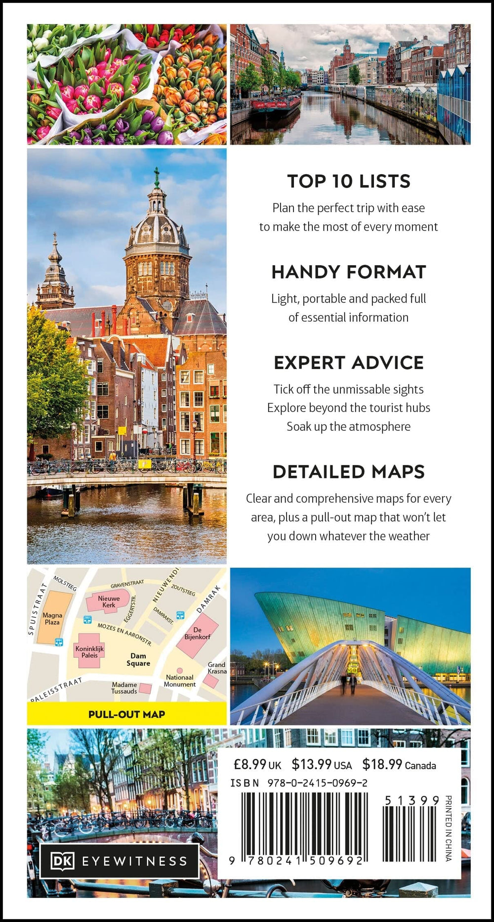 Guide de voyage (en anglais) - Amsterdam Top 10 | Eyewitness guide de conversation Eyewitness 