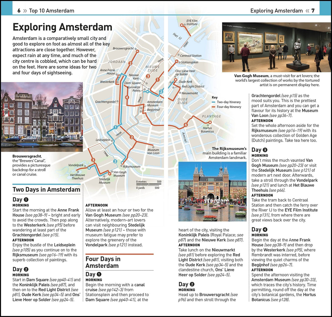 Guide de voyage (en anglais) - Amsterdam Top 10 | Eyewitness guide de conversation Eyewitness 