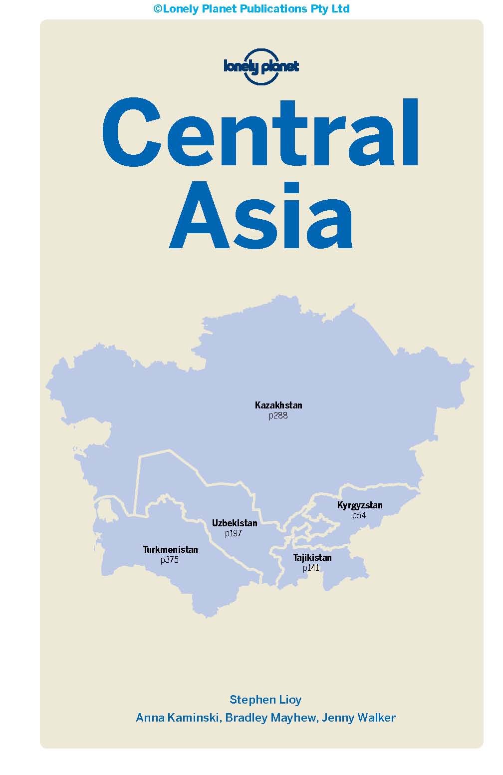 Guide de voyage (en anglais) - Asia Central | Lonely Planet guide de voyage Lonely Planet 