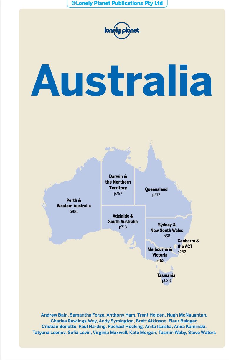 Guide de voyage (en anglais) - Australia | Lonely Planet guide de voyage Lonely Planet 