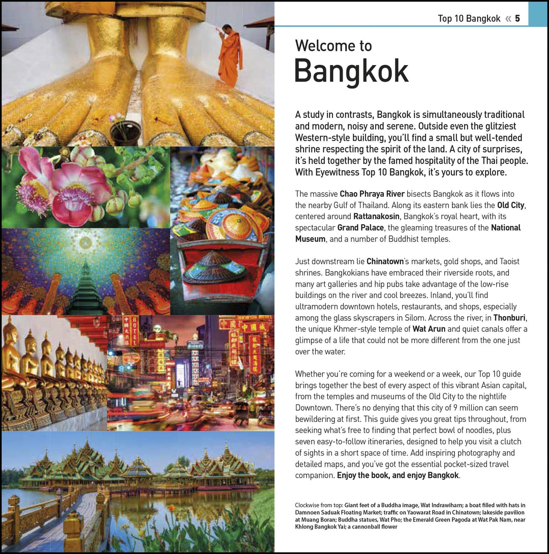Guide de voyage (en anglais) - Bangkok Top 10 | Eyewitness guide de conversation Eyewitness 