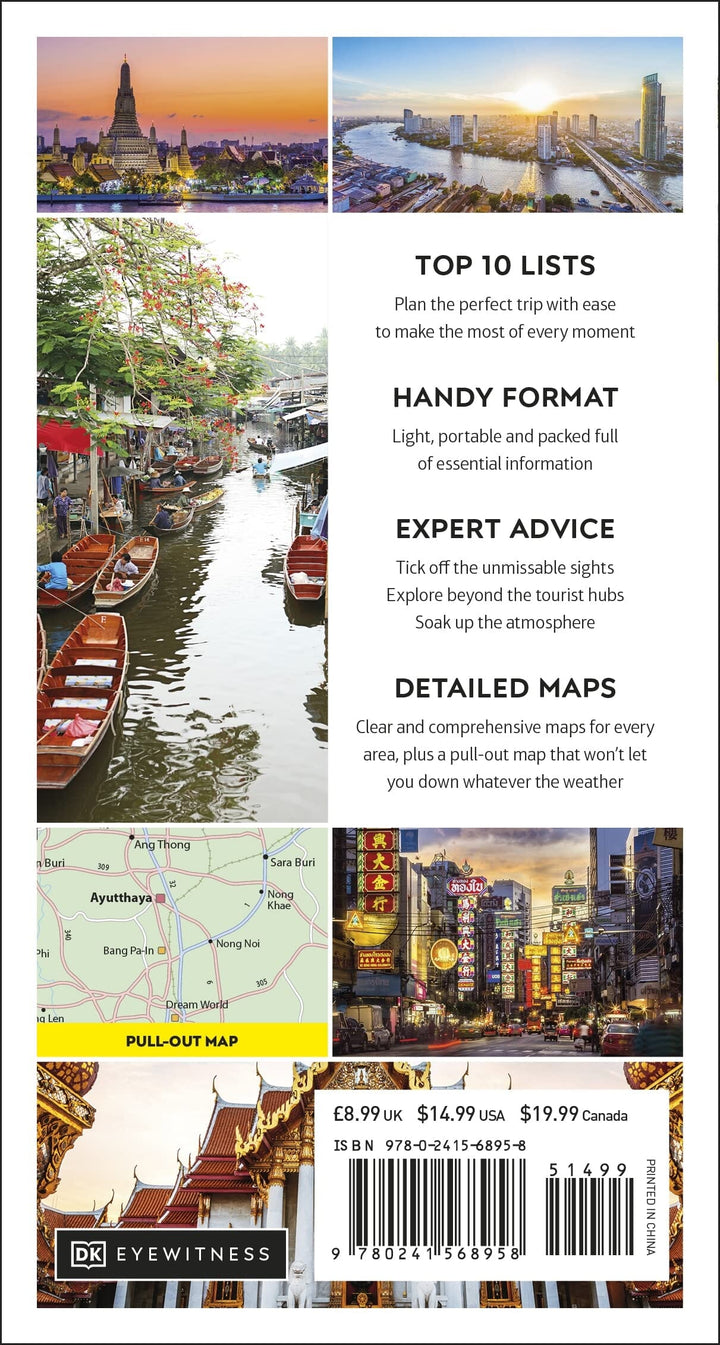 Guide de voyage (en anglais) - Bangkok Top 10 | Eyewitness guide petit format Eyewitness 