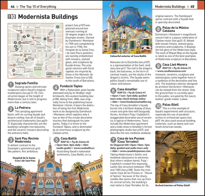 Guide de voyage (en anglais) - Barcelona Top 10 | Eyewitness guide de conversation Eyewitness 
