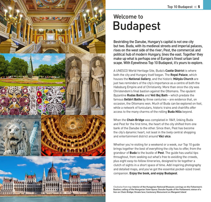 Guide de voyage (en anglais) - Budapest Top 10 | Eyewitness guide de conversation Eyewitness 