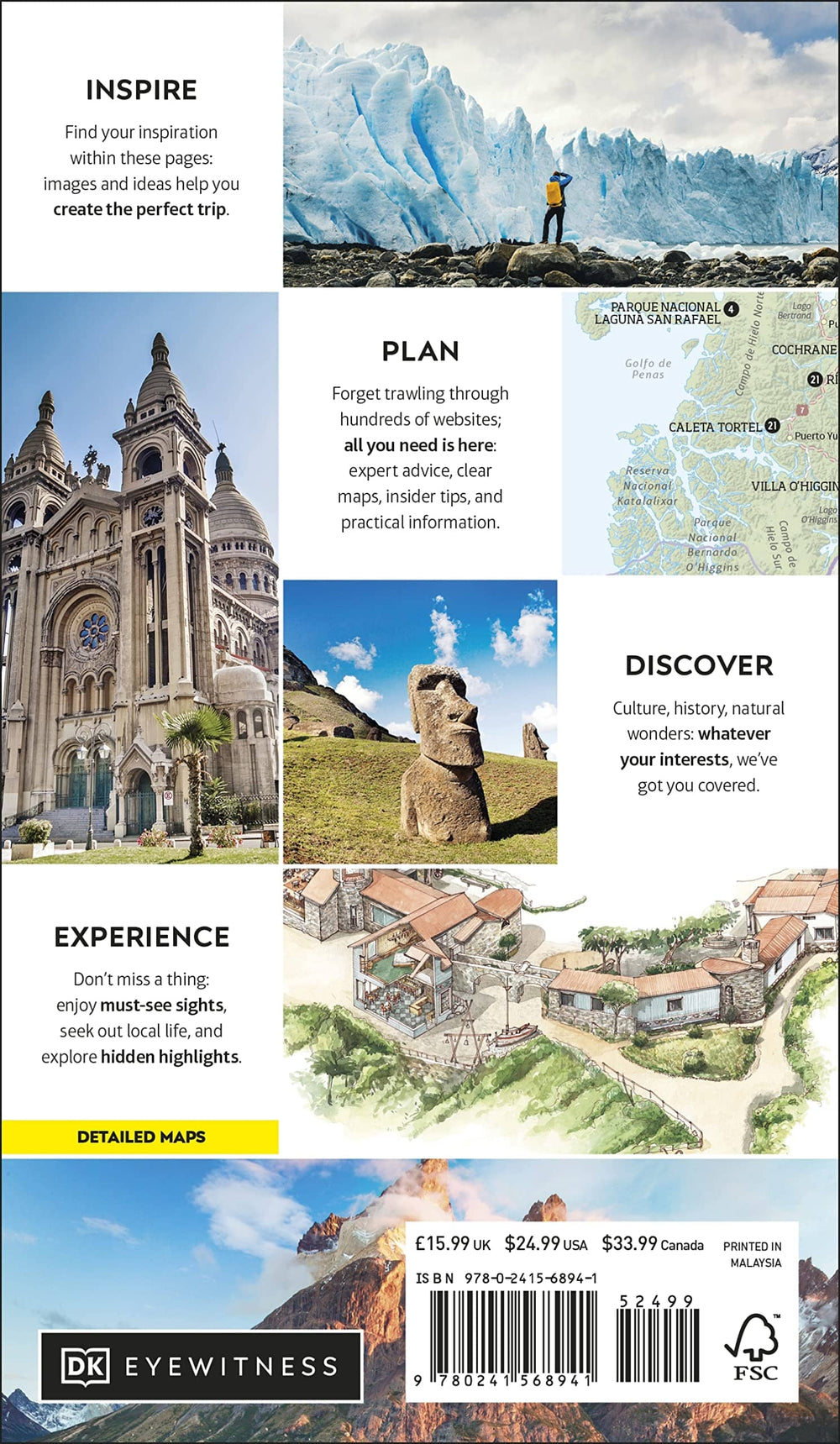 Guide de voyage (en anglais) - Chili & Easter Island | Eyewitness guide de voyage Eyewitness 