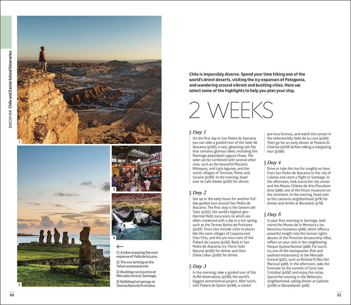 Guide de voyage (en anglais) - Chili & Easter Island | Eyewitness guide de voyage Eyewitness 
