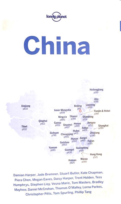 Guide de voyage (en anglais) - China | Lonely Planet guide de voyage Lonely Planet 