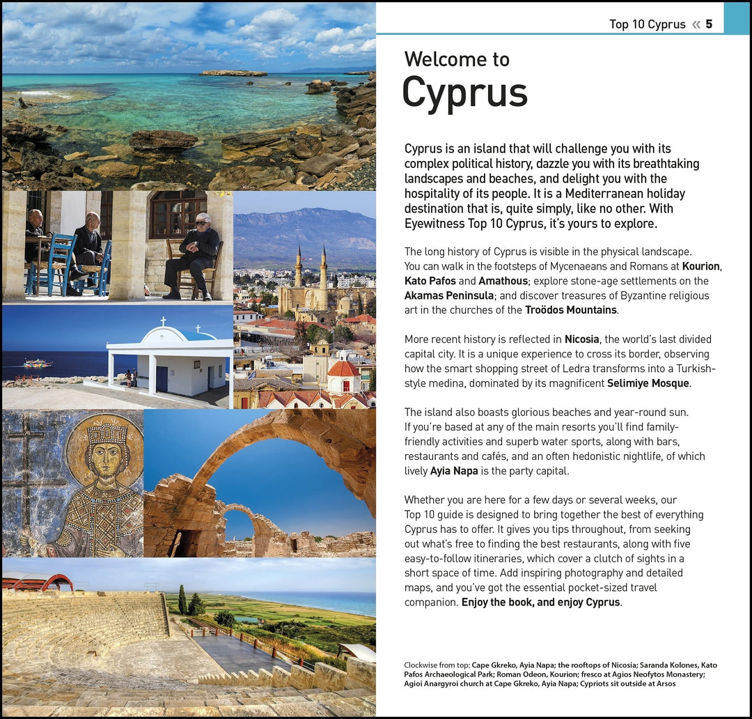Guide de voyage (en anglais) - Cyprus Top 10 | Eyewitness guide de conversation Eyewitness 