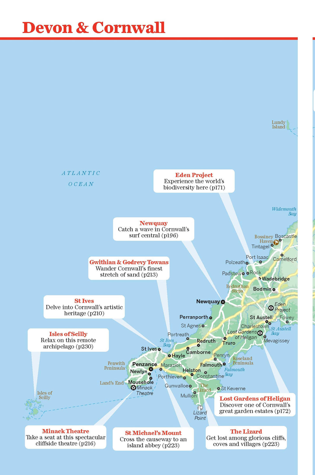 Guide de voyage (en anglais) - Devon & Cornwall & Southwest England | Lonely Planet guide de voyage Lonely Planet 