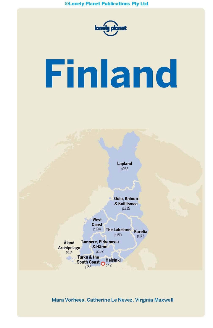 Guide de voyage (en anglais) - Finland | Lonely Planet guide de voyage Lonely Planet 