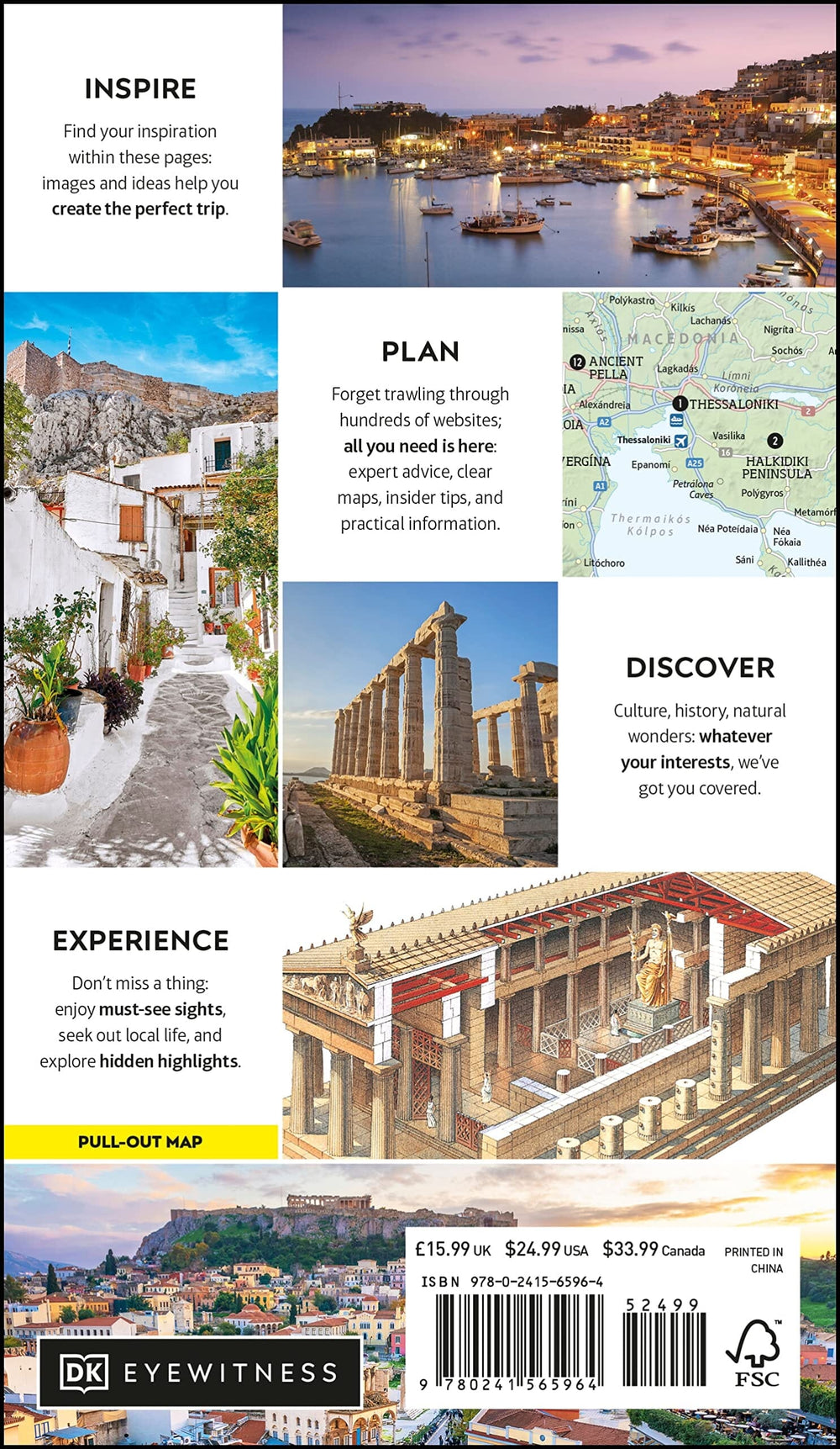 Guide de voyage (en anglais) - Greece Athens & Mainland | Eyewitness guide de voyage Eyewitness 