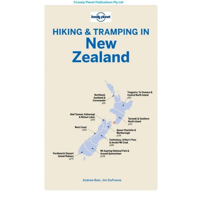 Guide de voyage (en anglais) - Hiking & Tramping in New Zealand | Lonely Planet guide de voyage Lonely Planet 