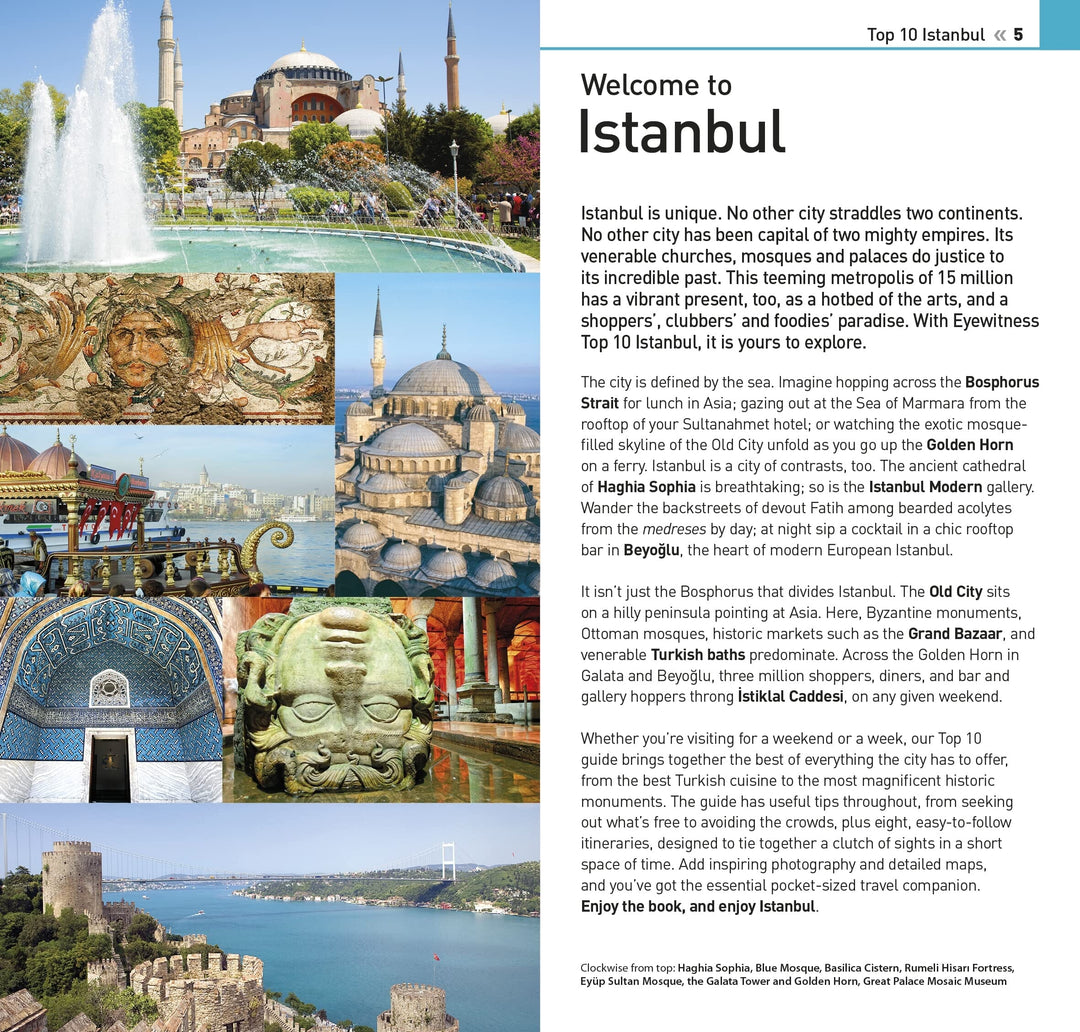 Guide de voyage (en anglais) - Istanbul Top 10 | Eyewitness guide petit format Eyewitness 