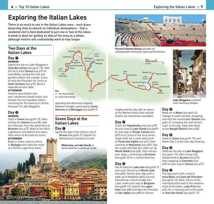 Guide de voyage (en anglais) - Italian Lakes top 10 | Eyewitness guide de voyage Eyewitness 