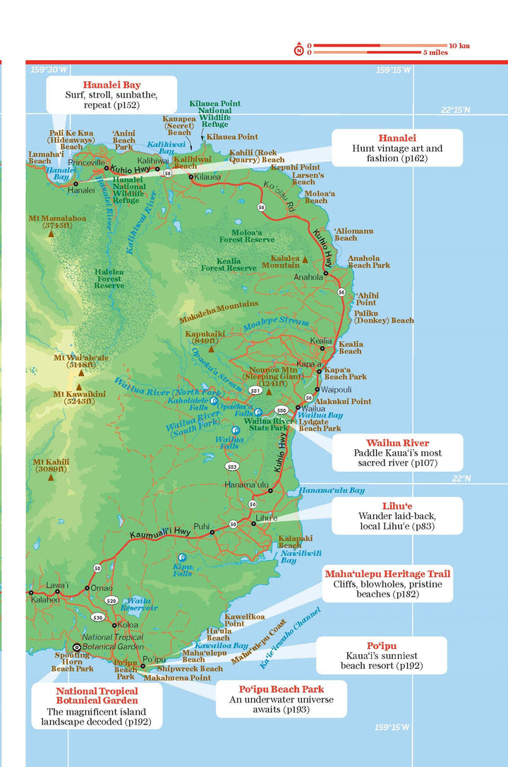 Guide de voyage (en anglais) - Kauaï - Édition 2021 | Lonely Planet guide de voyage Lonely Planet 