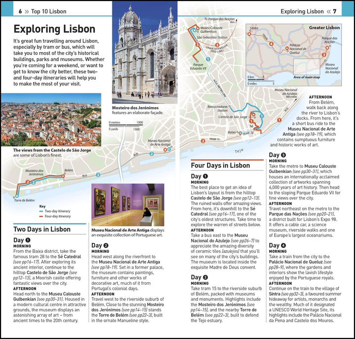 Guide de voyage (en anglais) - Lisbon Top 10 | Eyewitness guide petit format Eyewitness 