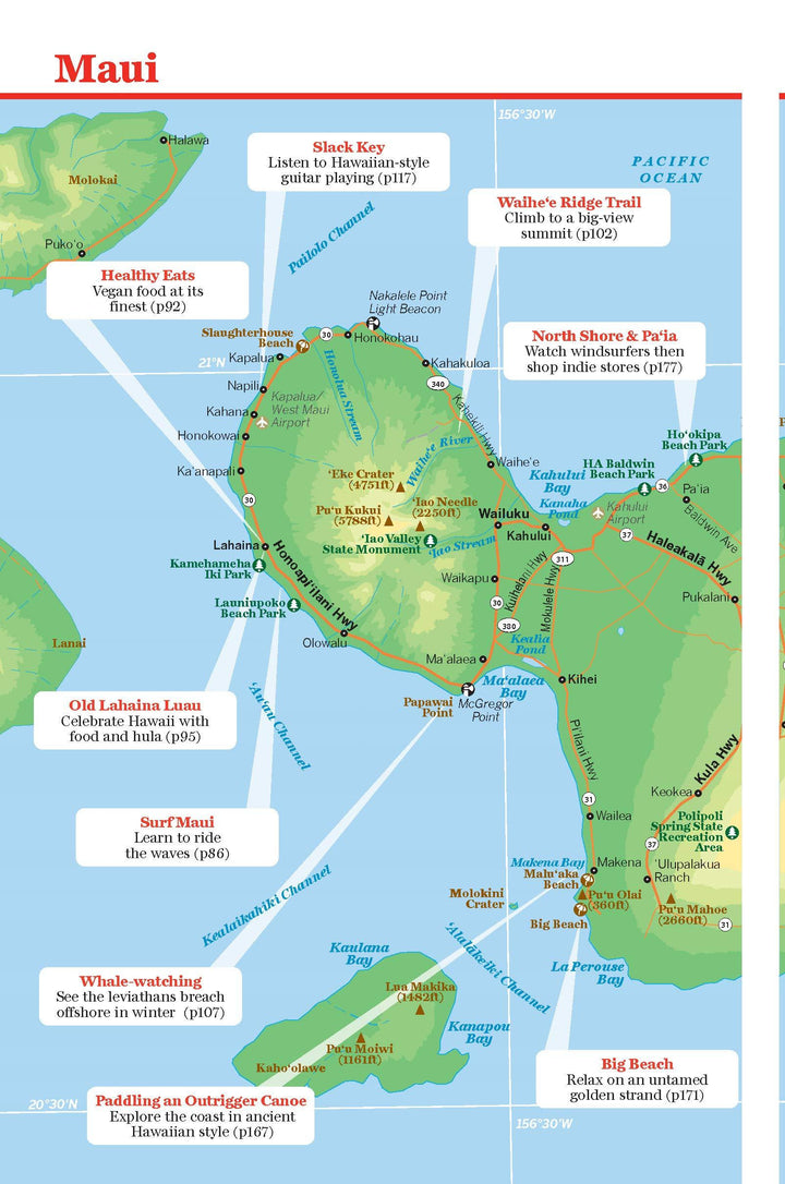 Guide de voyage (en anglais) - Maui - Édition 2021 | Lonely Planet guide de voyage Lonely Planet 