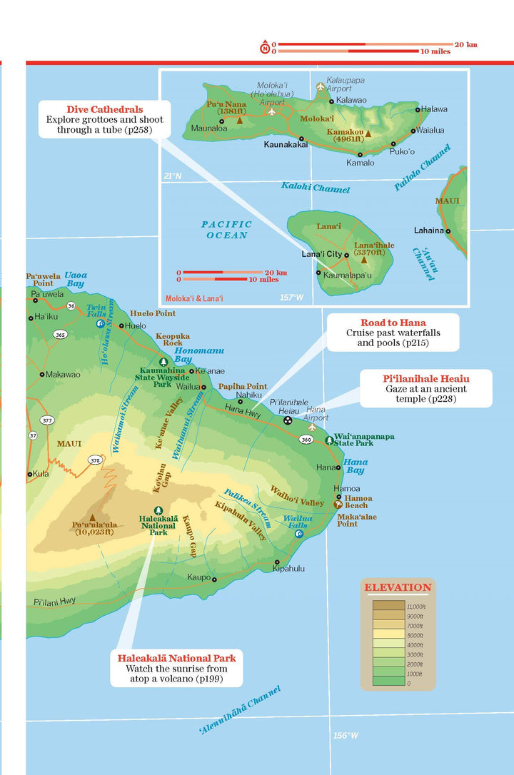 Guide de voyage (en anglais) - Maui - Édition 2021 | Lonely Planet guide de voyage Lonely Planet 