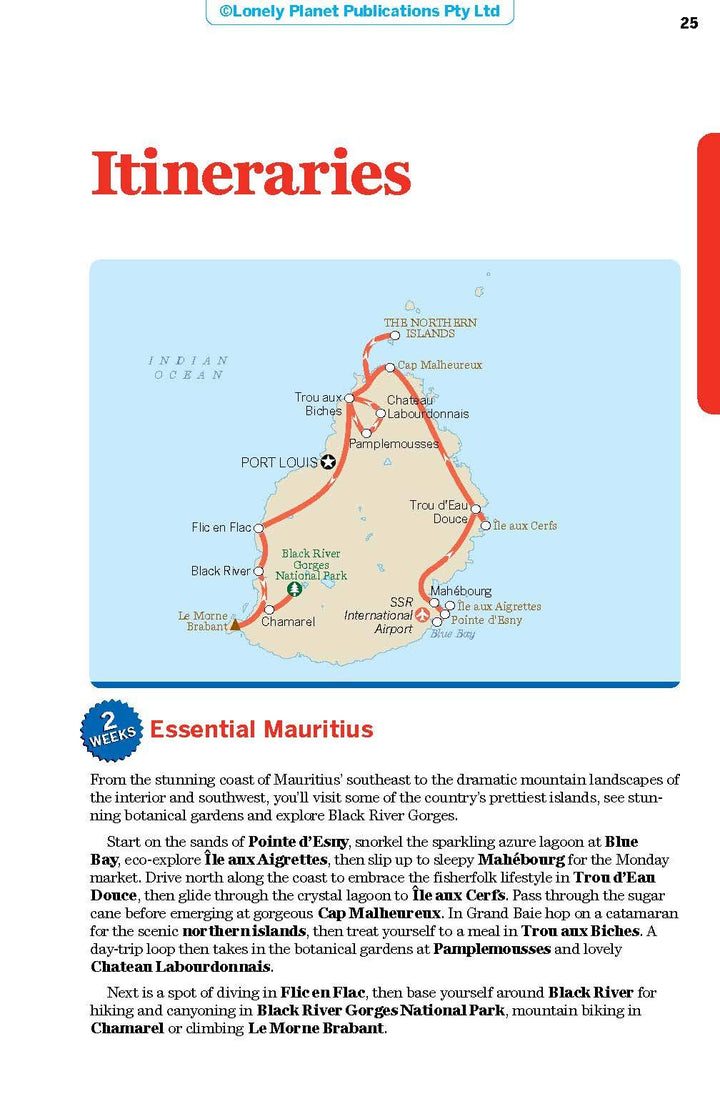 Guide de voyage (en anglais) - Mauritius - Réunion & Seychelles | Lonely Planet guide de voyage Lonely Planet 
