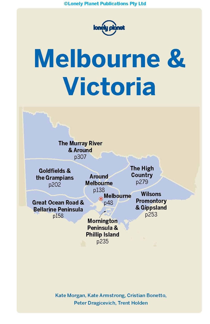Guide de voyage (en anglais) - Melbourne & Victoria | Lonely Planet guide de voyage Lonely Planet 