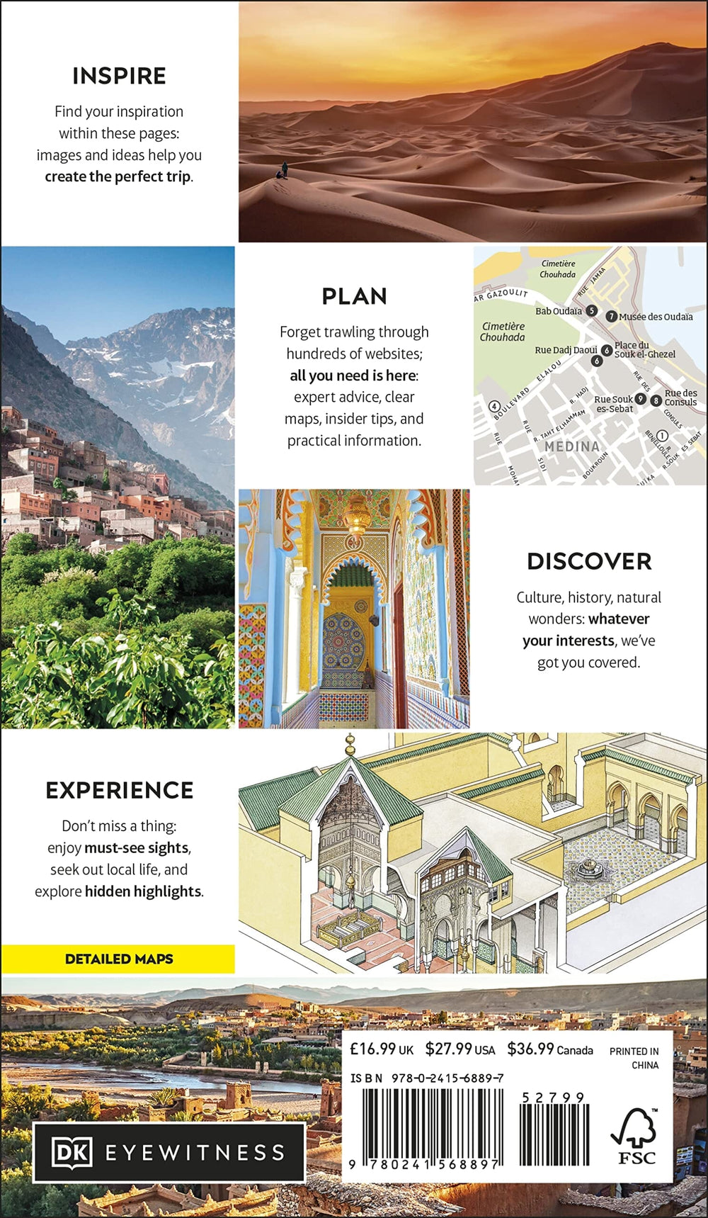 Guide de voyage (en anglais) - Morocco | Eyewitness guide de voyage Eyewitness 