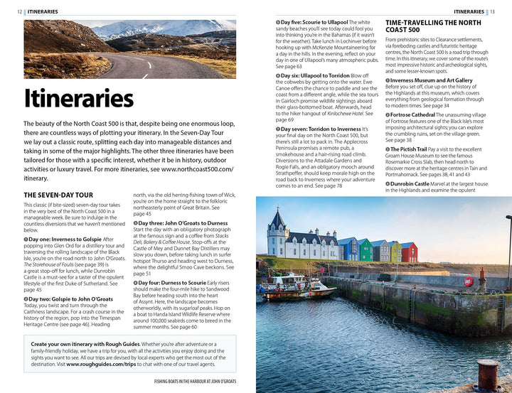 Guide de voyage (en anglais) - North Coast 500 (Scotland) | Rough Guides guide petit format Rough Guides 