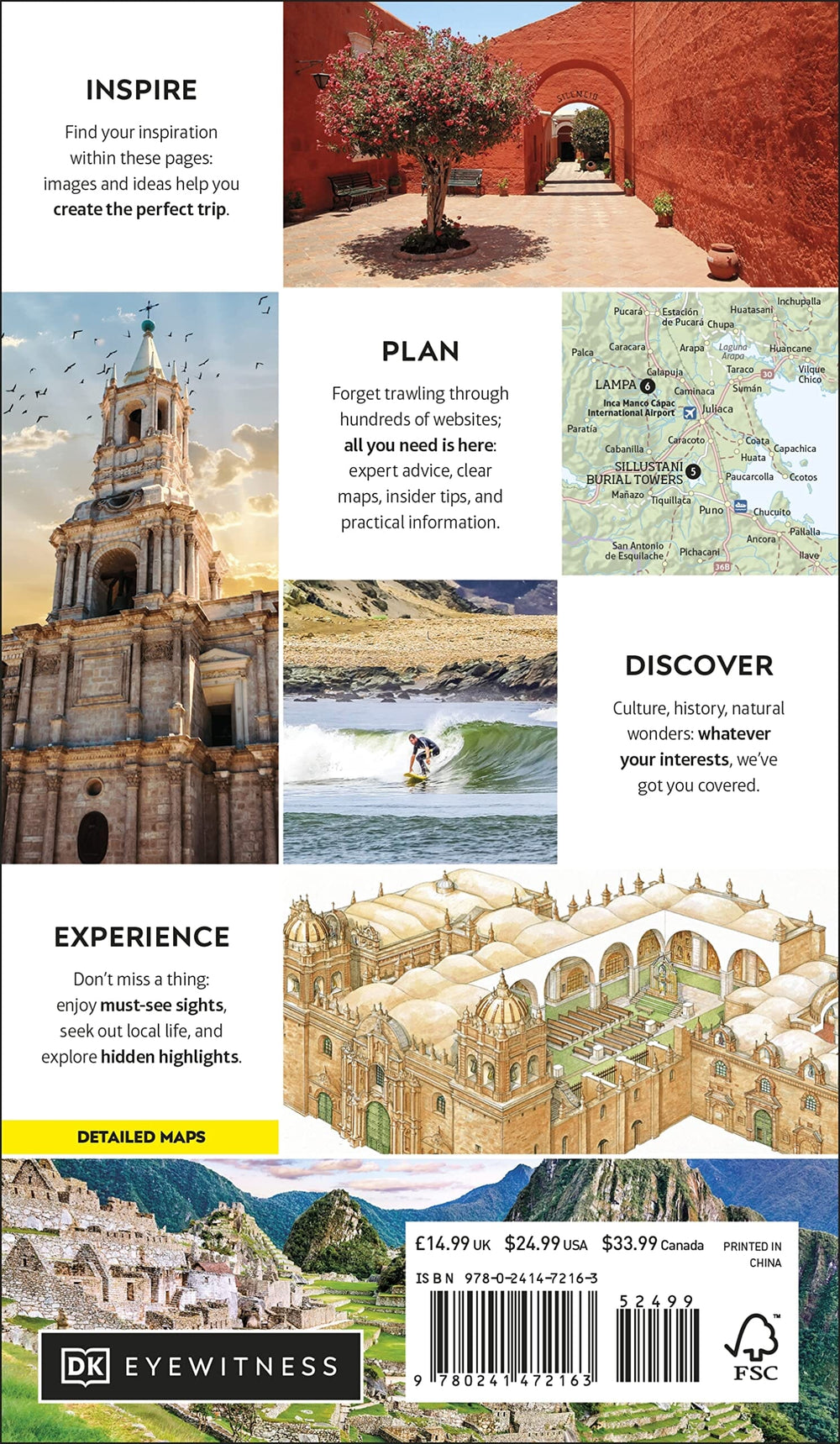 Guide de voyage (en anglais) - Peru | Eyewitness guide de voyage Eyewitness 