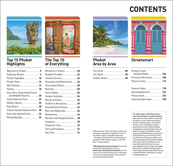 Guide de voyage (en anglais) - Phuket Top 10 | Eyewitness guide petit format Eyewitness 