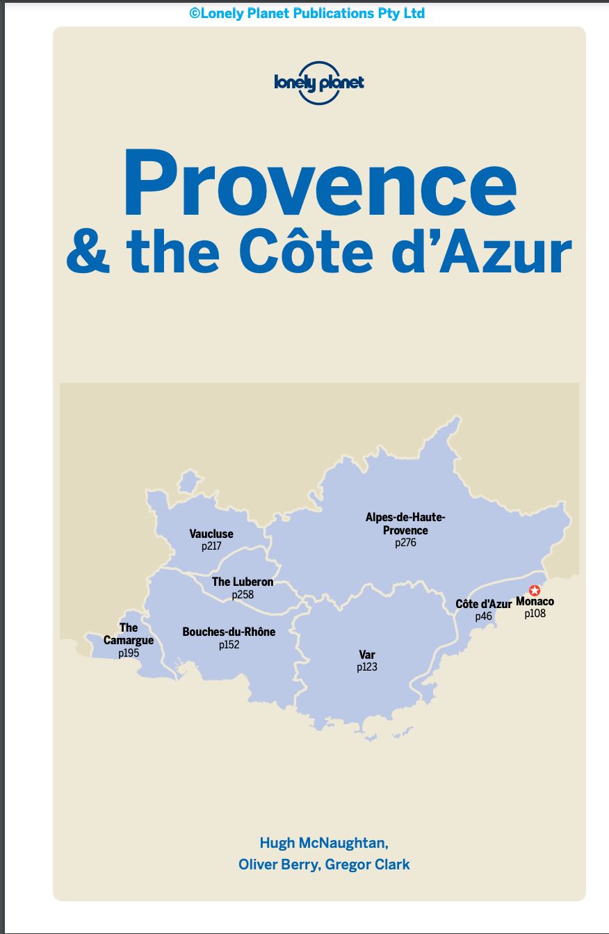 Guide de voyage (en anglais) - Provence & Côte d'Azur | Lonely Planet guide de voyage Lonely Planet 