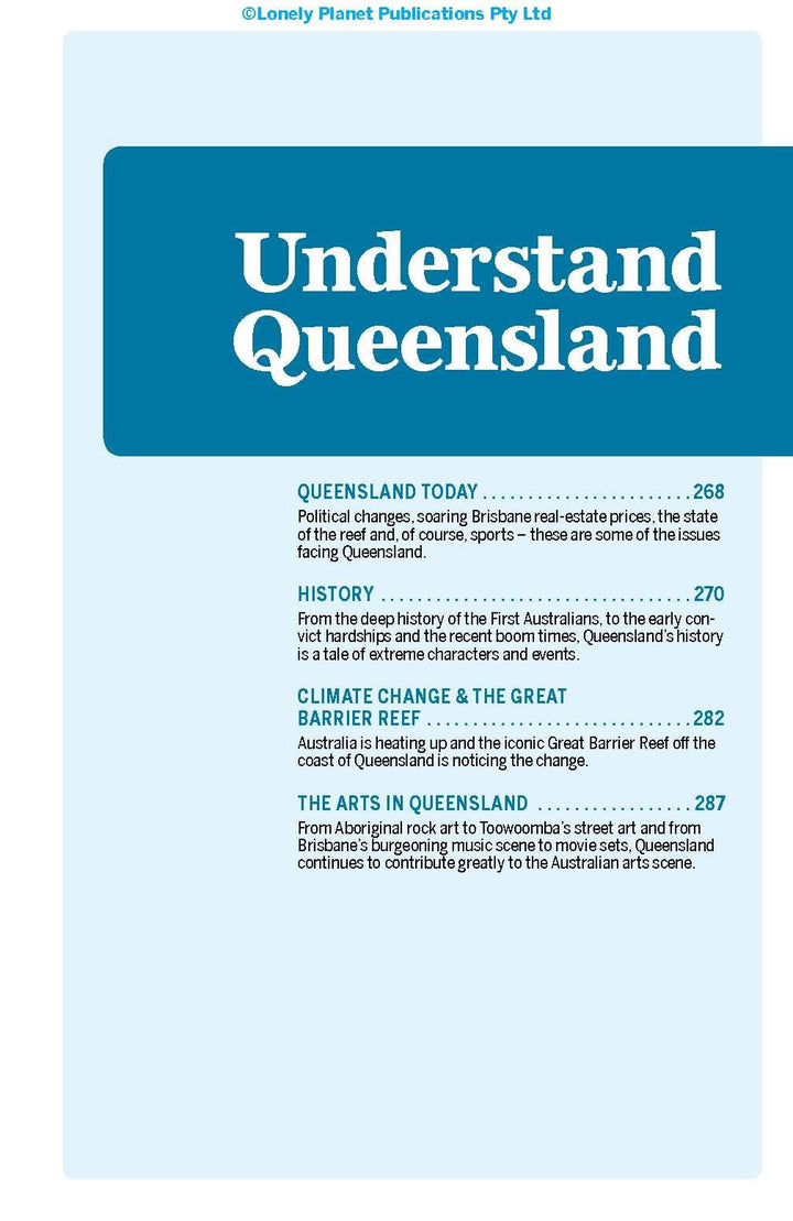 Guide de voyage (en anglais) - Queensland & the Great Barrier Reef | Lonely Planet guide de voyage Lonely Planet 