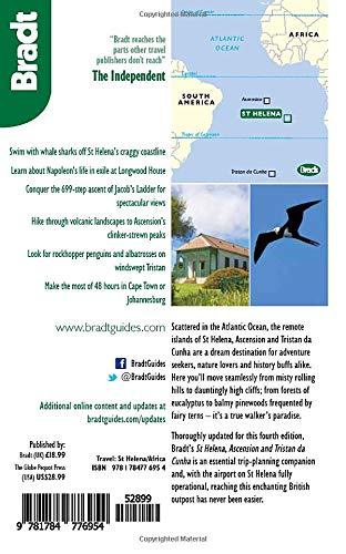 Guide de voyage (en anglais) - Sainte-Hélène, Ascension & Tristan da Cunha | Bradt guide de voyage Bradt 