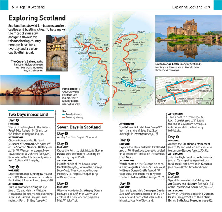 Guide de voyage (en anglais) - Scotland Top 10 | Eyewitness guide petit format Eyewitness 