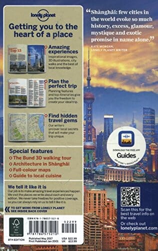 Guide de voyage (en anglais) - Shanghai | Lonely Planet guide de voyage Lonely Planet EN 