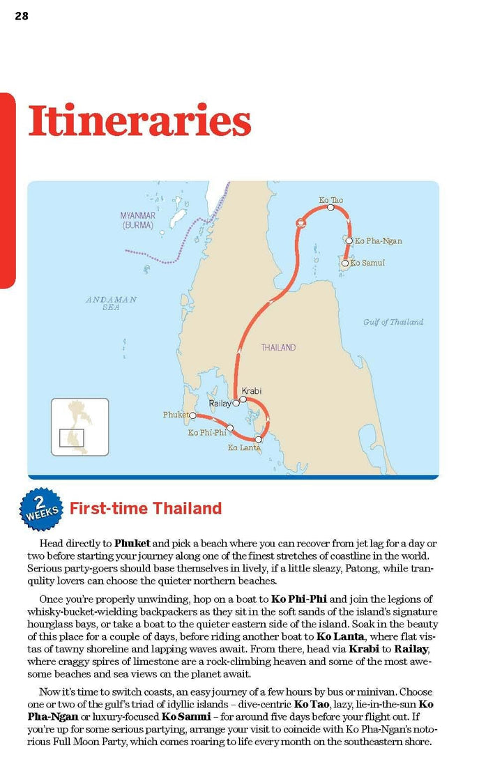 Guide de voyage (en anglais) - Thailand's Islands & Beaches | Lonely Planet guide de voyage Lonely Planet EN 