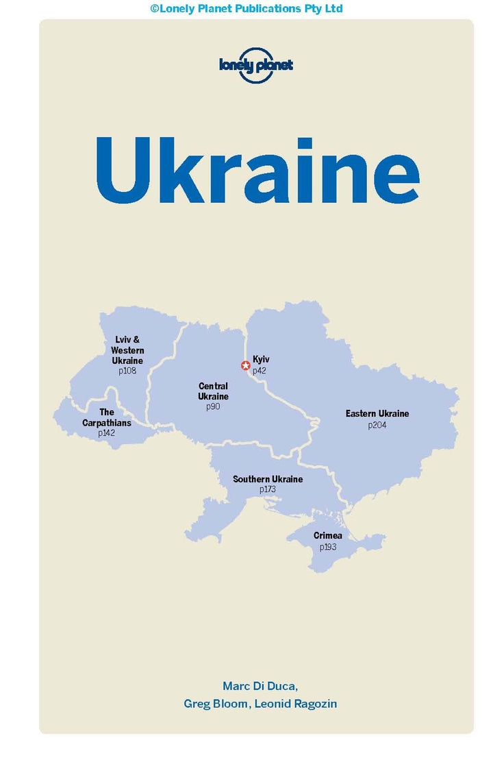 Guide de voyage (en anglais) - Ukraine | Lonely Planet guide de voyage Lonely Planet EN 