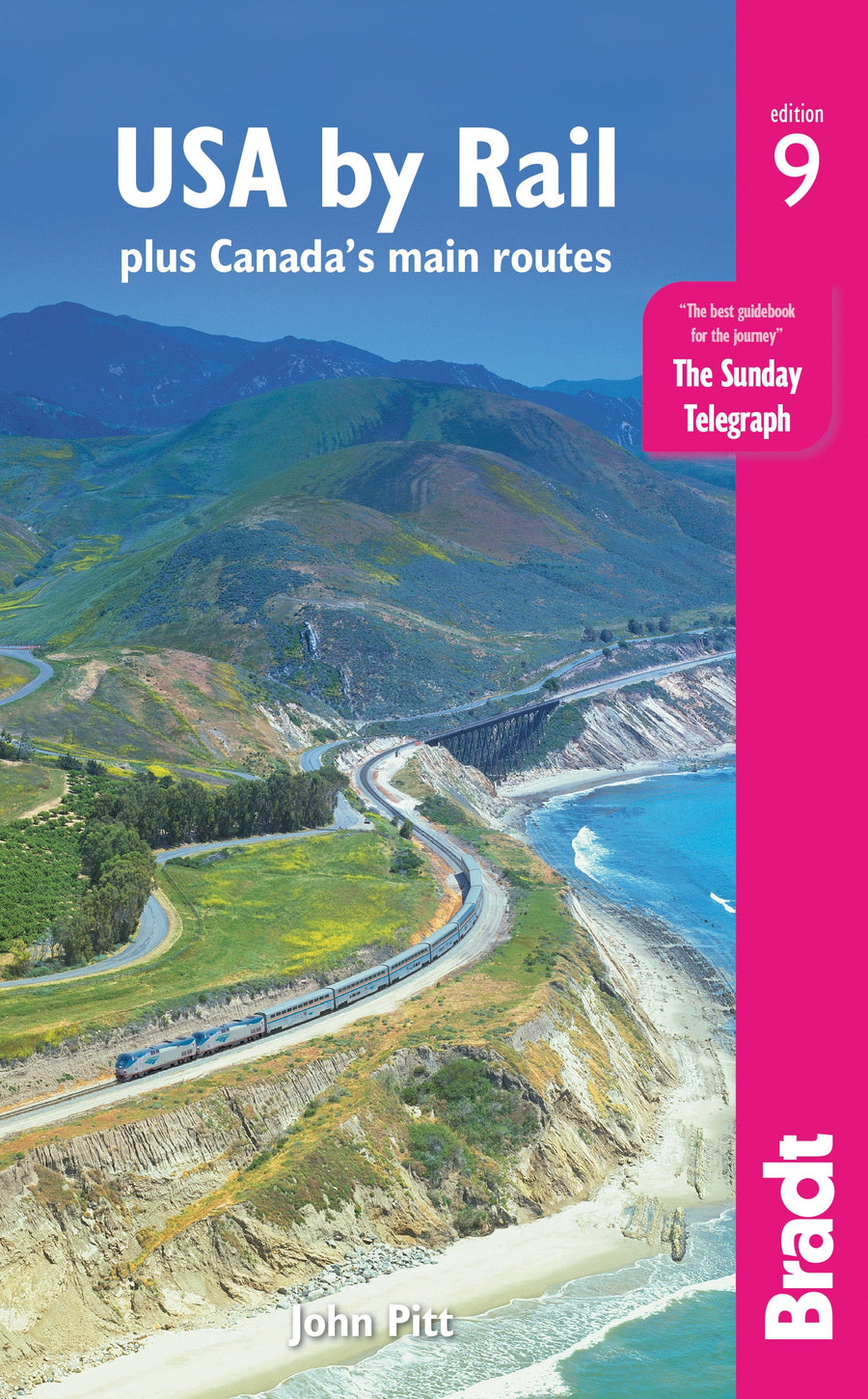 Guide de voyage (en anglais) - USA by rail plus Canada's main routes | Bradt guide de voyage Bradt 