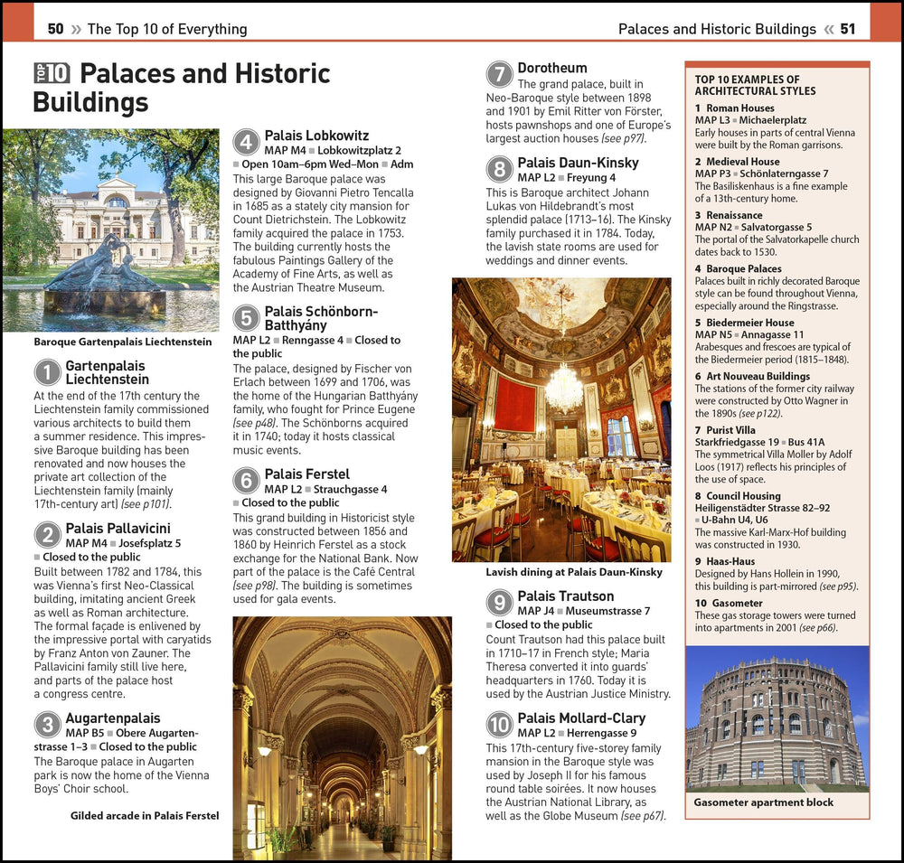 Guide de voyage (en anglais) - Vienna Top 10 | Eyewitness guide petit format Eyewitness 
