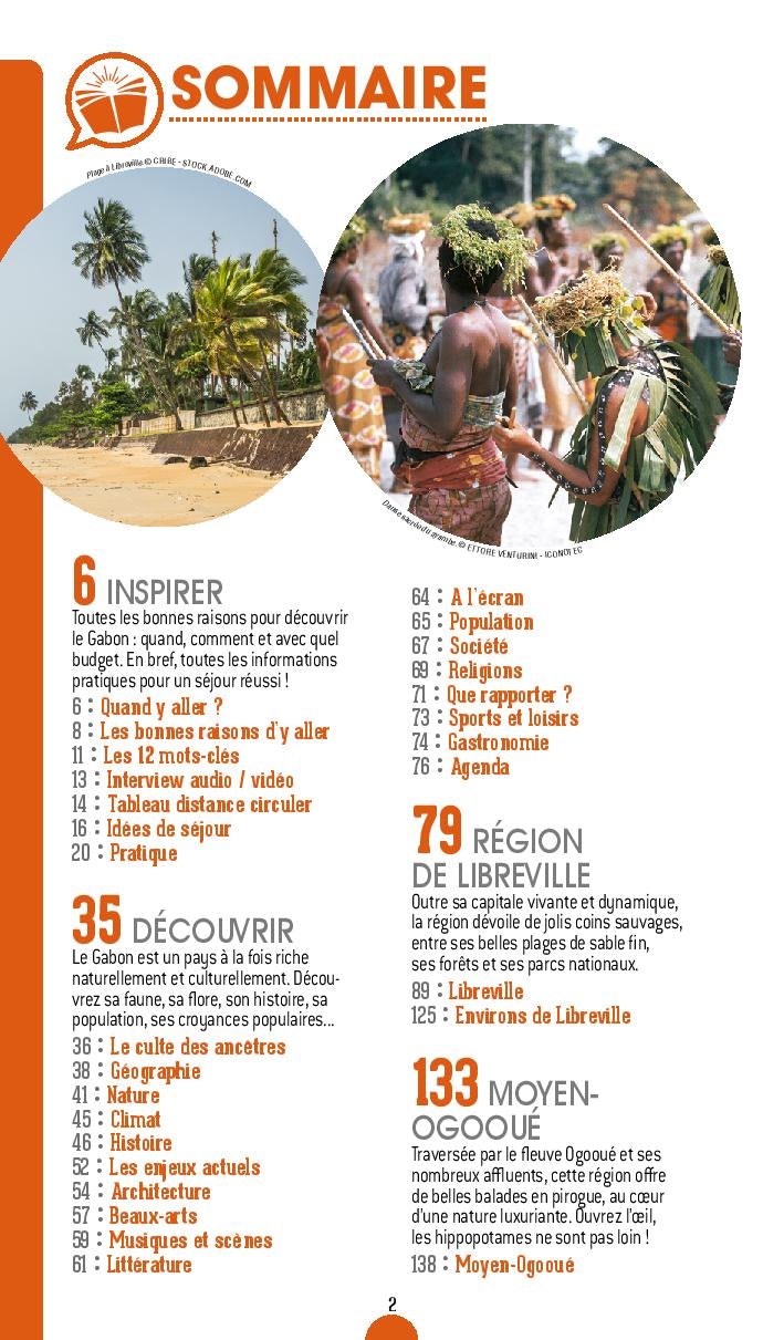 Guide de voyage - Gabon, Sao Tomé & Principe 2022/23 | Petit Futé guide de voyage Petit Futé 