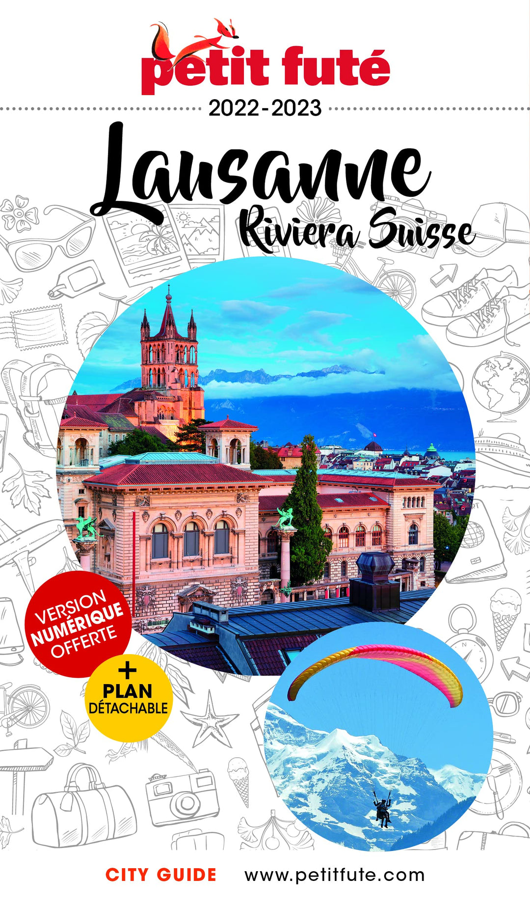 Guide de voyage - Lausanne, Riviera suisse 2022/23 | Petit Futé guide de voyage Petit Futé 