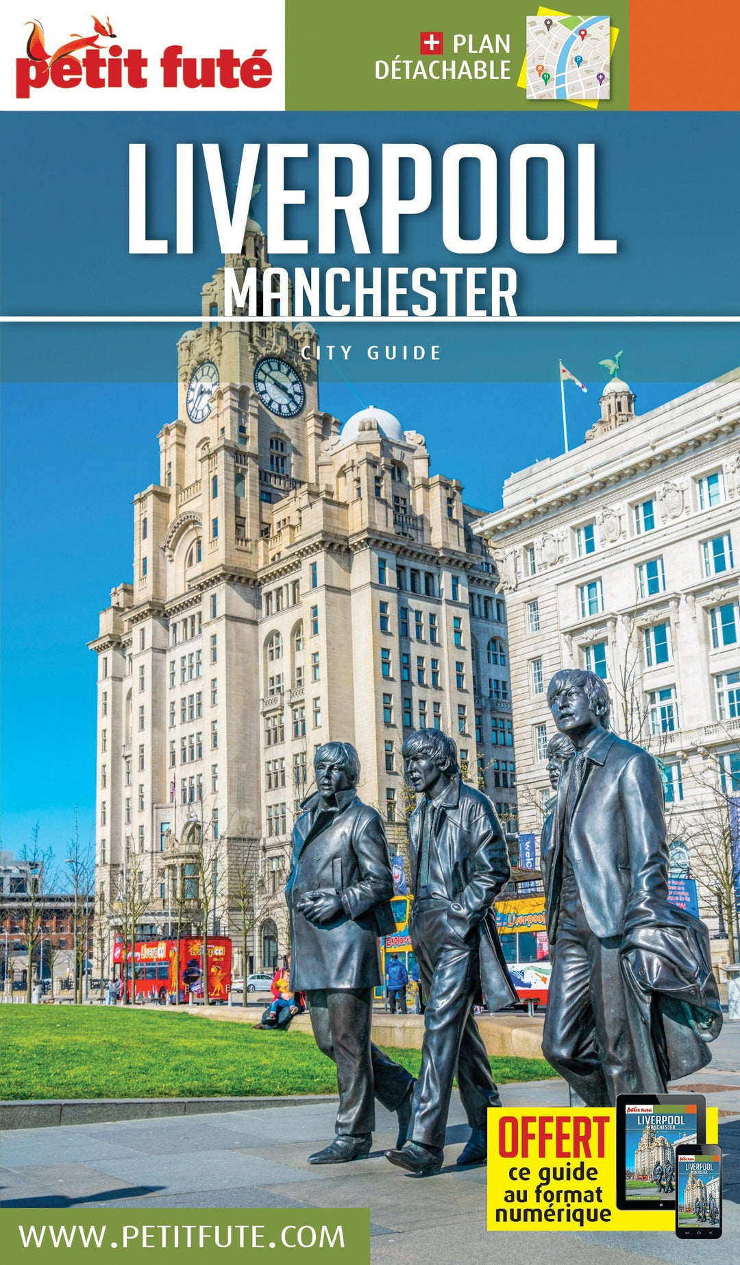 Guide de voyage - Liverpool, Manchester + plan 2020/21 | Petit Futé guide de voyage Petit Futé 