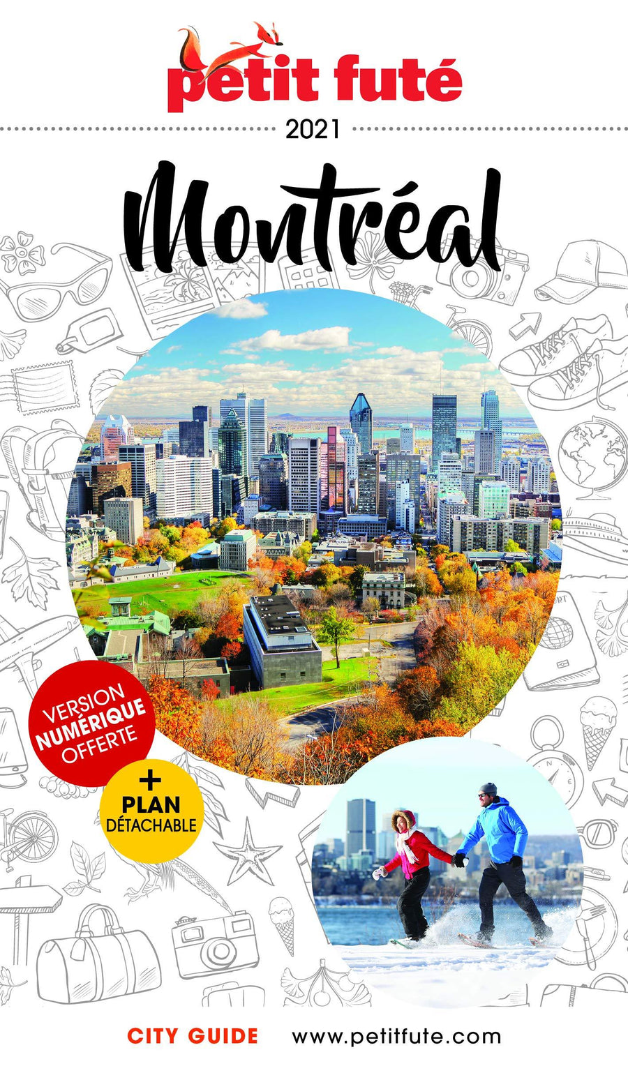 Guide de voyage - Montréal 2021/22 + plan de ville | Petit Futé guide de voyage Petit Futé 