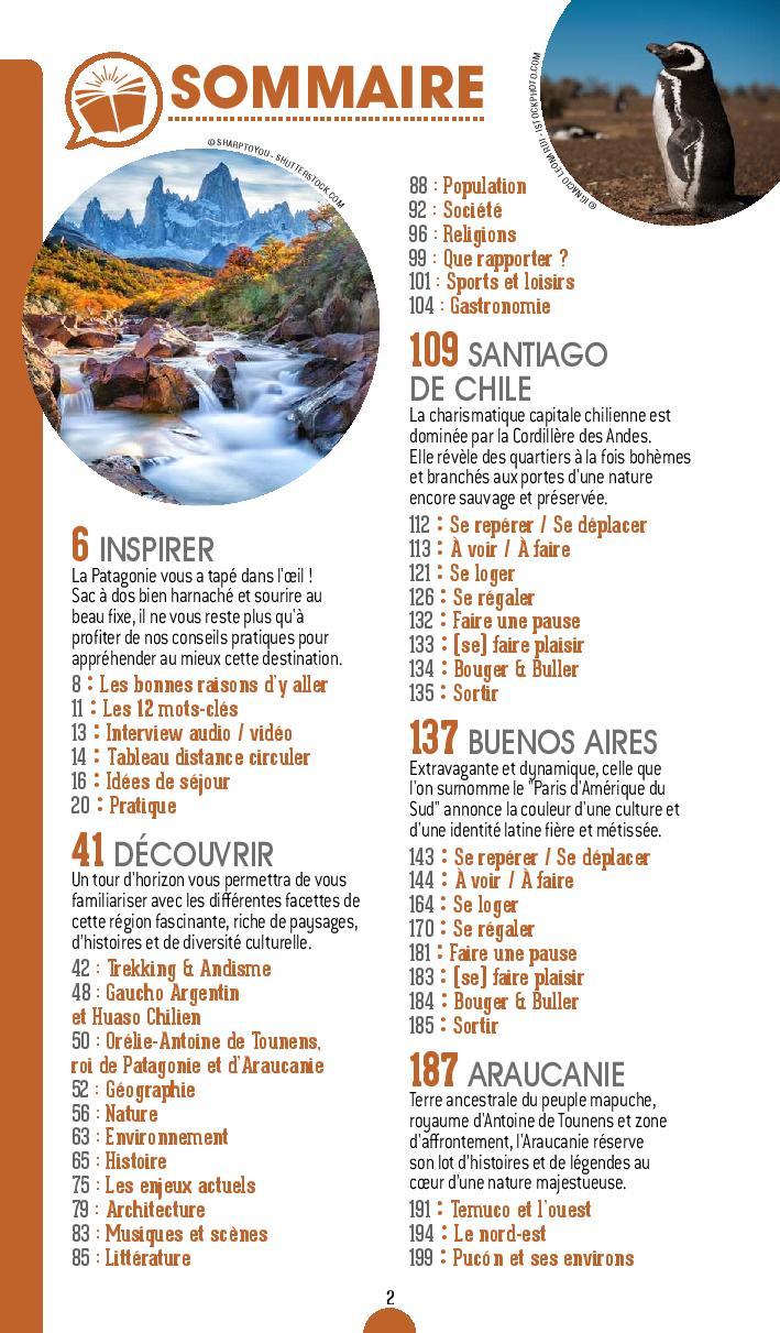 Guide de voyage - Patagonie, Ushuaïa, Terre du feu 2021/22 | Petit Futé guide de voyage Petit Futé 