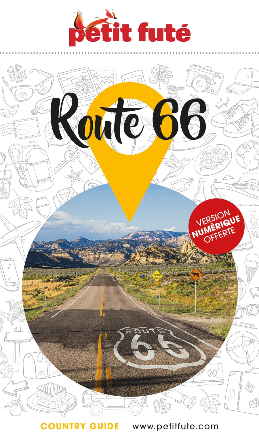Guide de voyage - Route 66, de Chicago à Los Angeles 2023 | Petit Futé guide de voyage Petit Futé 