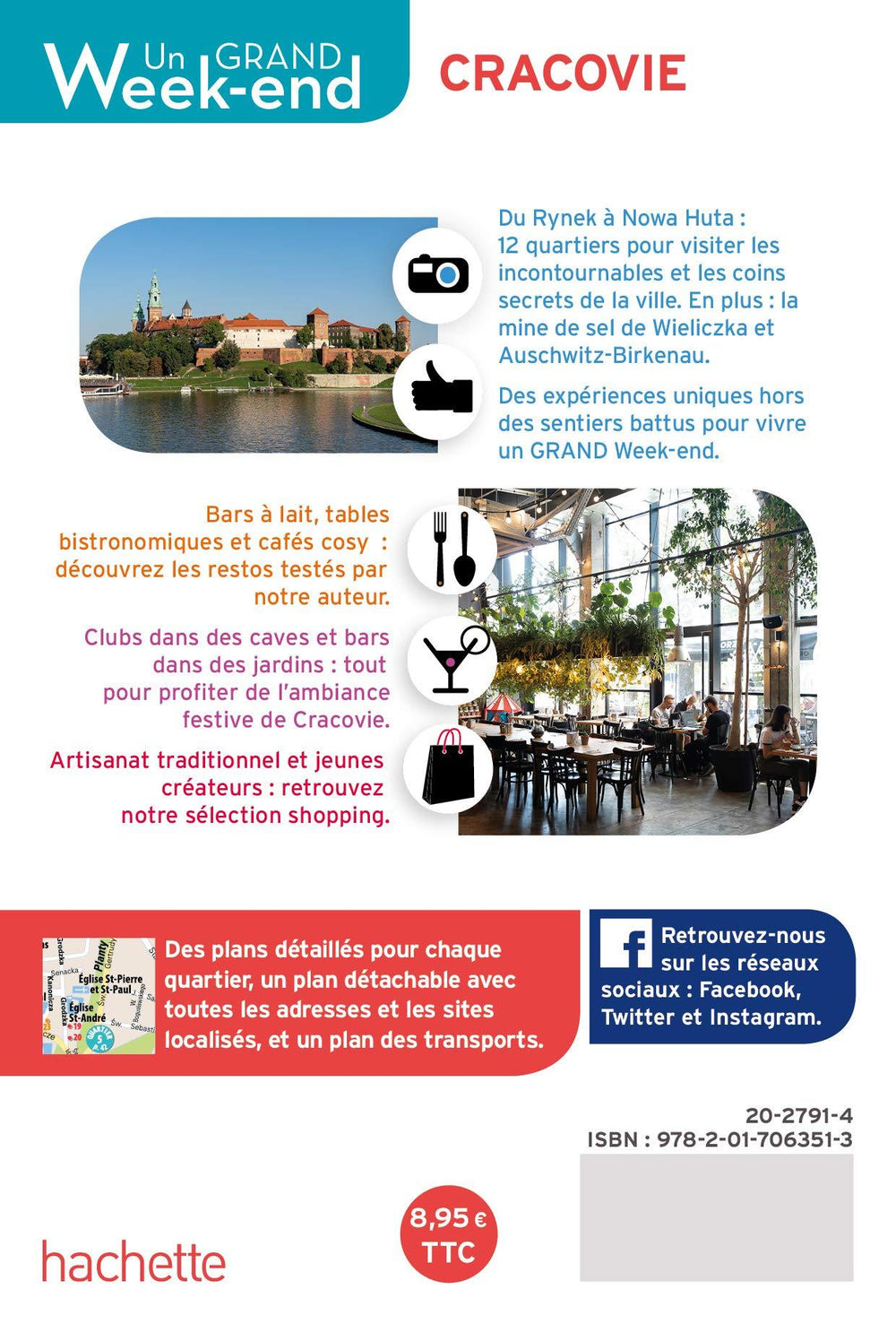 Guide de voyage - Un Grand Week-end : Cracovie | Hachette guide de voyage Hachette 