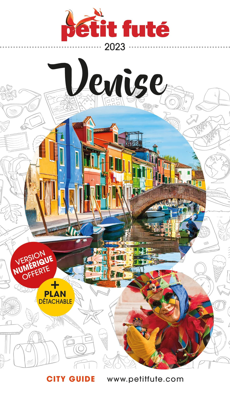 Guide de voyage - Venise, escapades en Vénétie 2023 + plan | Petit Futé guide de voyage Petit Futé 
