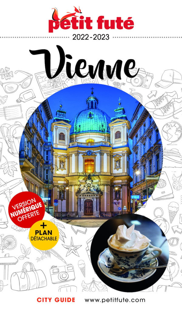 Guide de voyage - Vienne 2022/23 + plan | Petit Futé guide de voyage Petit Futé 