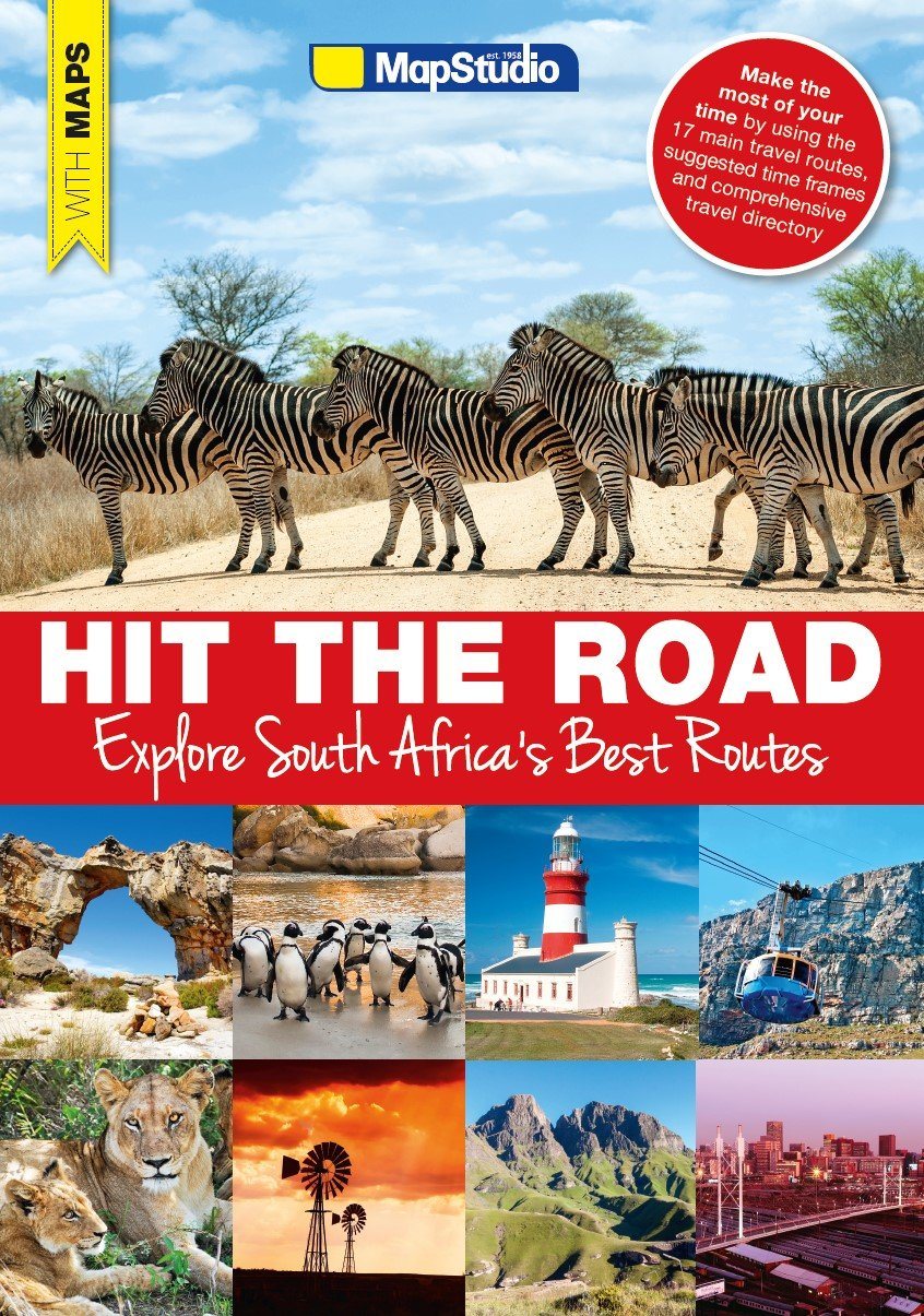 Guide des meilleures routes de l'Afrique du Sud - Hit the Road | MapStudio atlas MapStudio 