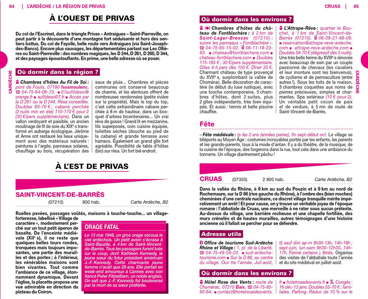 Guide du Routard - Ardèche & Drôme 2021/22 | Hachette guide de voyage Hachette 